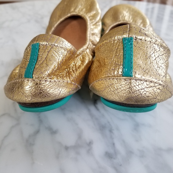 Tieks Golden Glitz Size 7 - Picture 3 of 4